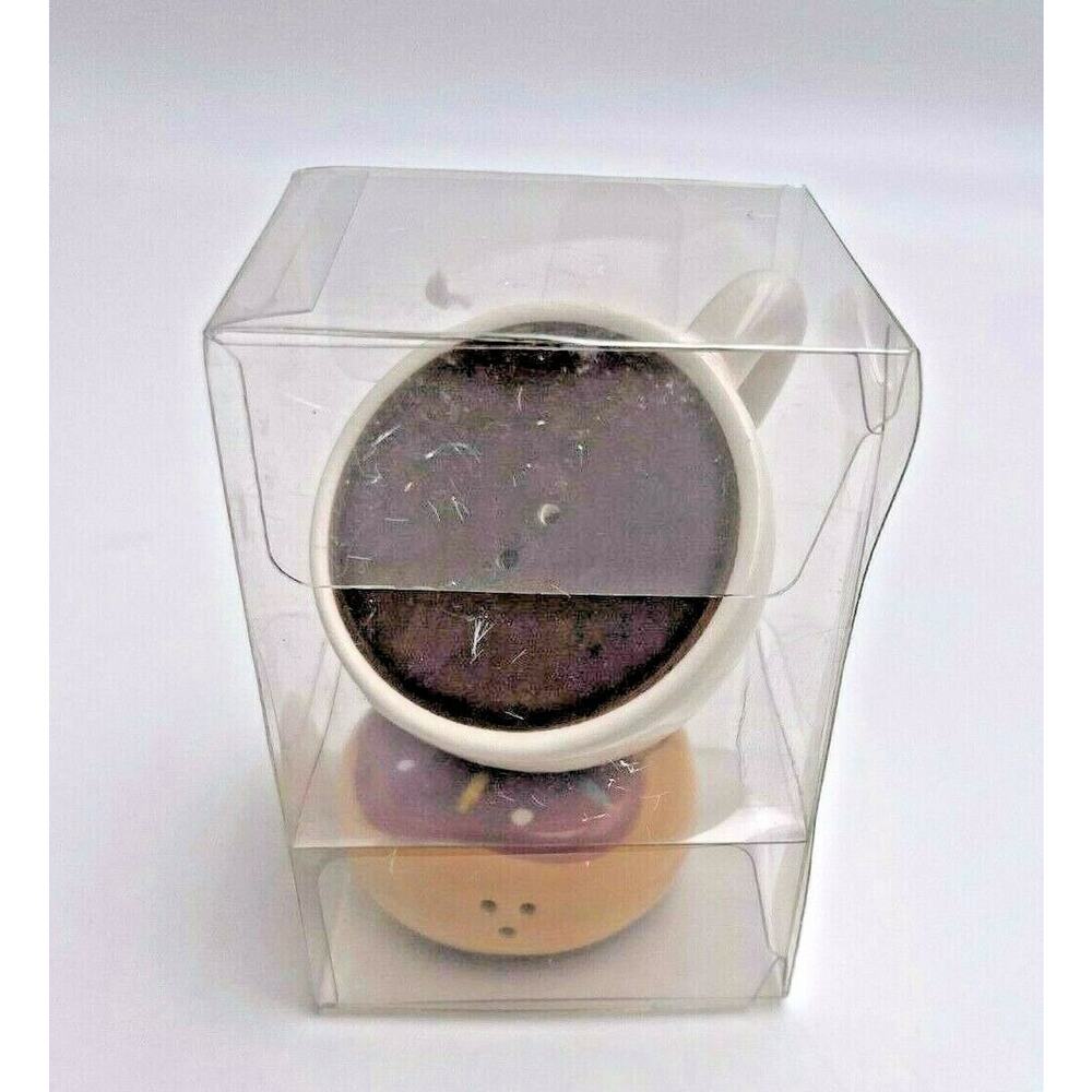 Target Bullseye Playground Valentine’s Day Coffee Cup & Donut Salt & Pepper. NEW